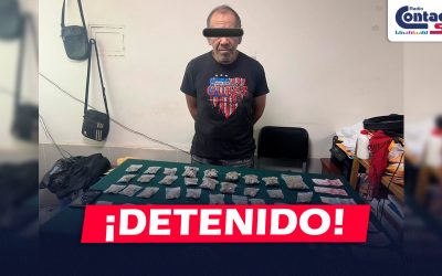 AREQUIPA: DETIENEN AL “PAPÁ PITUFO” CON MÁS DE 30 BOLSITAS CON CANNABIS SATIVA CERCA A LA FERIA EL ALTIPLANO