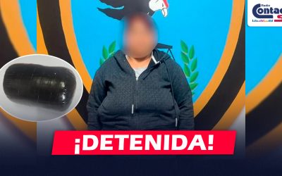 AREQUIPA: DETIENEN A MUJER QUE INTENTÓ INGRESAR MÁS DE 500 GRAMOS DE ALCALOIDE DE COCAÍNA AL PENAL DE SOCABAYA