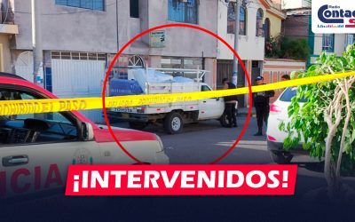 AREQUIPA: INTERVIENEN CAMIONETA CON PRESUNTAS PRENDAS Y OBJETOS ROBADOS EN PAUCARPATA