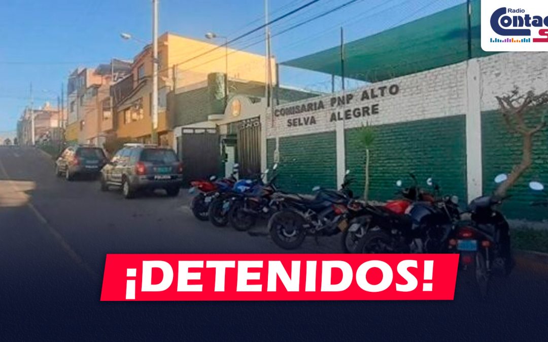 AREQUIPA: DETIENEN A DOS VARONES ACUSADOS DE HABER ABUSADO SEXUALMENTE DE JOVEN EN FIESTA EN ALTO SELVA ALEGRE