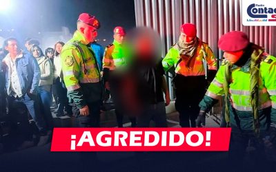 AREQUIPA: VARÓN TERMINA CON LA CABEZA ROTA TRAS SER AGREDIDO POR OTRO SUJETO EN EL CONCIERTO DE CORAZÓN SERRANO