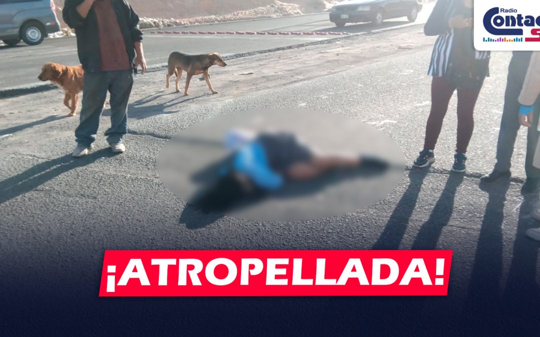 AREQUIPA: COMBI ATROPELLA A MENOR DE EDAD EN LA AUTOPISTA AREQUIPA – LA JOYA