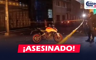 NACIONAL: DELINCUENTES ACABAN CON LA VIDA DE UN VARÓN QUE SACÓ DINERO DE UN BANCO EN LIMA