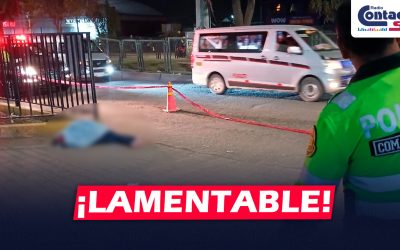 AREQUIPA: JOVEN ESTUDIANTE PERDIÓ LA VIDA TRAS CAER Y GOLPEARSE LA CABEZA EN LA ZONA DE ZAMÁCOLA