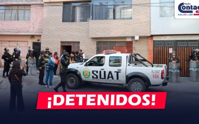 AREQUIPA: DETIENEN A INTEGRANTES DE LA ORGANIZACIÓN CRIMINAL “LAS MUÑECAS DEL 77” EN MEGAOPERATIVO