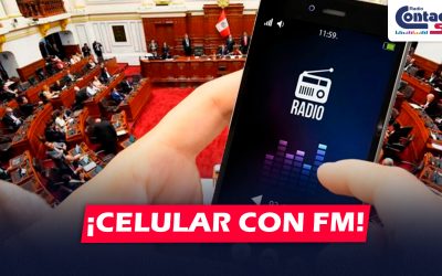 NACIONAL: APRUEBAN LEY QUE OBLIGA A EMPRESAS A VENDER CELULARES CON RADIO FM ACTIVA PARA CASAS DE EMERGENCIA