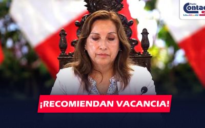NACIONAL: COMISIÓN DE FISCALIZACIÓN RECOMIENDA VACAR A LA PRESIDENTA DINA BOLUARTE POR INCAPACIDAD MORAL