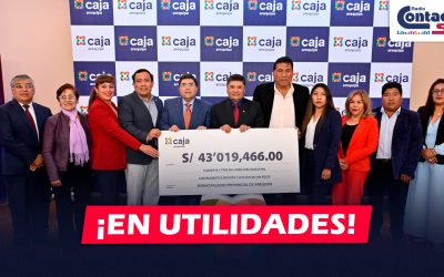 AREQUIPA: CAJA AREQUIPA ENTREGA MÁS DE S/ 43 MILLONES EN UTILIDADES A LA MUNICIPALIDAD: ¡HISTÓRICA CONTRIBUCIÓN PARA OBRAS SOCIALES!