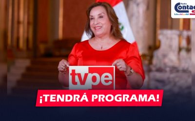 NACIONAL: DOMINICAL REVELA QUE LA PRESIDENTA ESTARÍA PREPARANDO PROGRAMA DE TELEVISIÓN QUE SE TRASMITIRÁ EN TV PERÚ