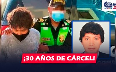 AREQUIPA: SENTENCIAN A 30 AÑOS DE CÁRCEL CONTRA INGENIERO CIVIL QUE ACABÓ CON LA VIDA DE SU EXENAMORADA EN EL 2022