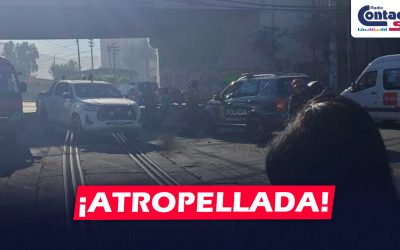 AREQUIPA: MUJER FUE ATROPELLADA EN EL CERCADO Y CONDUCTOR SE DIO A LA FUGA