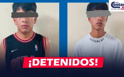 AREQUIPA: DETIENEN A DOS PRESUNTOS DELINCUENTES QUE SE DEDICABAN AL “PEPEO” CUANDO VENDÍAN SU BOTÍN EN EL CERCADO