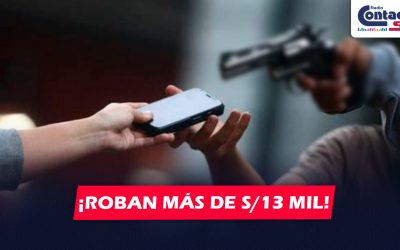 AREQUIPA: COMERCIANTE DENUNCIA QUE FUE INTERCEPTADO POR TRES DELINCUENTES QUE SE LLEVARON MÁS DE S/13 MIL EN CERRO COLORADO