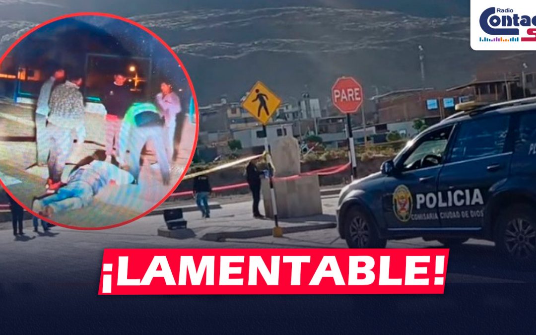 AREQUIPA: INVESTIGAN FALLECIMIENTO DE VARÓN QUE PERDIÓ LA VIDA TRAS SER AGREDIDO POR BARRISTAS EN CONO NORTE