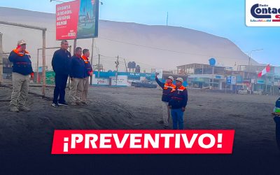 AREQUIPA: TOMAN MEDIDAS PREVENTIVAS PARA EVITAR CUALQUIER EVENTO EN LA PROVINCIA DE CAMANÁ