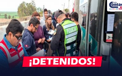 AREQUIPA: DETIENEN A 15 EXTRANJEROS INDOCUMENTADOS EN BUS INTERPROVINCIAL DURANTE MEGAOPERATIVO EN LA PANAMERICANA SUR
