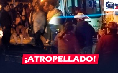 AREQUIPA: CONDUCTOR ATROPELLÓ A UN MENOR DE 11 AÑOS EN EL DISTRITO DE YURA Y SE DIO A LA FUGA
