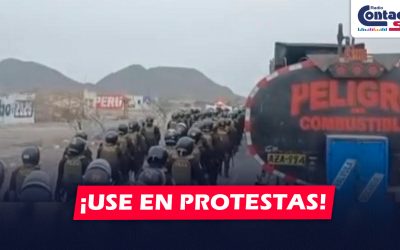 AREQUIPA: ENVÍAN EFECTIVOS DE LA USE PARA PREVENIR ENFRENTAMIENTOS DE MINEROS DURANTE PROTESTAS