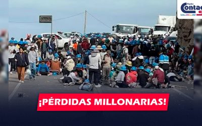 AREQUIPA: PROTESTAS Y BLOQUEOS ESTARÍAN GENERANDO PÉRDIDAS DE MÁS DE 20 MIL DÓLARES EN EL SECTOR AGRARIO