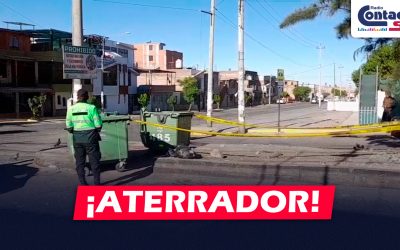 AREQUIPA: ENCUENTRAN FETO AL INTERIOR DE LA BASURA EN CERRO COLORADO