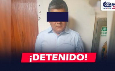 AREQUIPA: DETIENEN A VARÓN ACUSADO DE EXIGIR PAGOS MENSUALES A POLICÍAS PARA NO EXHIBIRLOS EN SUS PÁGINAS DE FACEBOOK