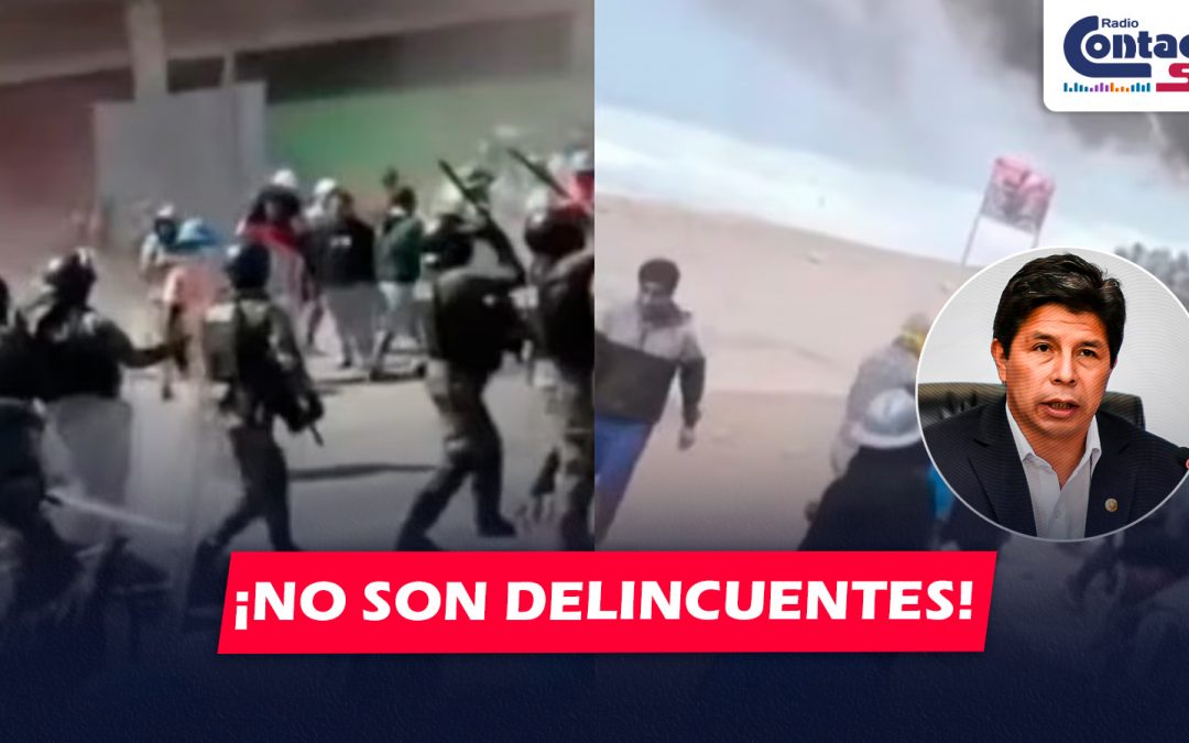 NACIONAL: CASTILLO ASEGURÓ QUE MINEROS NO SON DELINCUENTES SOLO BUSCAN TRABAJAR