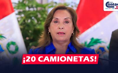 AREQUIPA: DINA BOLUARTE HABRÍA SOLICITADO HASTA 20 CAMIONETAS AL GOBERNADOR ROHEL SÁNCHEZ PARA SU SEGURIDAD EN LA CIUDAD BLANCA