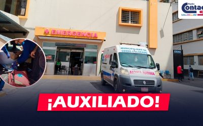 AREQUIPA: ADULTO MAYOR CAE DE COMBI MIENTRAS INTENTABA BAJAR DEBIDO A QUE CHOFER ACELERÓ