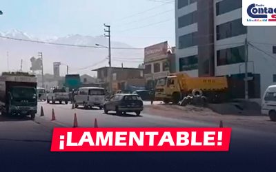 AREQUIPA: CAMIONETA ATROPELLA A PAREJA DE ABUELITOS PARA LUEGO DARSE A LA FUGA EN EL DISTRITO DE CERRO COLORADO