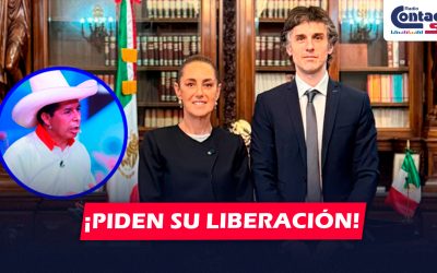 INTERNACIONAL: PRESIDENTA DE MÉXICO EXIGE LA LIBERACIÓN INMEDIATA DE PEDRO CASTILLO