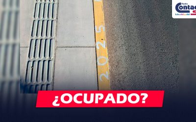 AREQUIPA: ENCUENTRAN PINTAS DONDE SE LEE “OCUPADO 2025” EN LA AV. BICENTENARIO A DÍAS DEL CORSO DESCENTRALIZADO