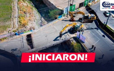 AREQUIPA: INICIAN DEMOLICIÓN DEL PUENTE ERNESTO GUNTHER CON UN COSTO DE PROYECTO MAYOR DE S/2 MILLONES