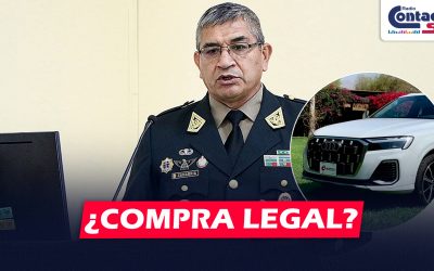 AREQUIPA: “¿PARA CUMPLIR MIS ACTIVIDADES VENGO EN BICICLETA?” DIJO EL COMANDATE GENERAL DE LA PNP TRAS CUESTIONAMIENTO DE AUTOS DE LUJO