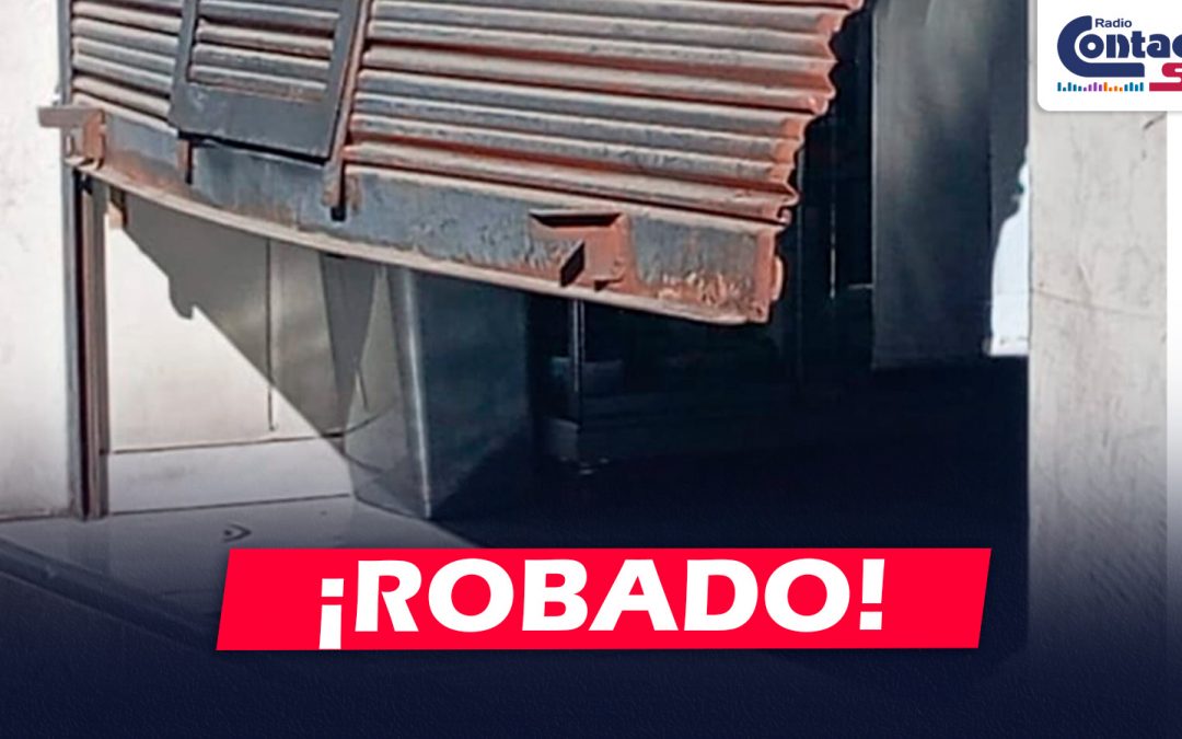 AREQUIPA: DELINCUENTES FUERZAN PUERTA DE BOTICA Y SE LLEVAN MÁS DE S/5 MIL EN EFECTIVO Y OBJETOS DE VALOR