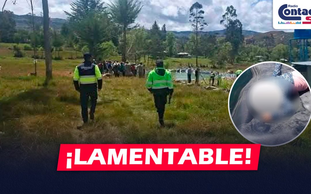 NACIONAL: ENCUENTRAN EL CUERPO SIN VIDA DE UNA MUJER AL INTERIOR DE UN RESERVORIO DE AGUA EN CAJAMARCA
