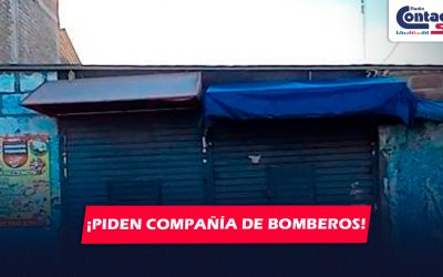 AREQUIPA: INCENDIO SE REGISTRA EN CERRO COLORADO Y VECINOS EXIGEN A LAS AUTORIDADES LA CONSTRUCCIÓN DE COMPAÑÍA DE BOMBEROS