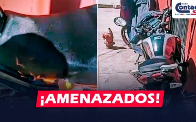 AREQUIPA: VIRALIZAN VIDEO EN DONDE EXTORSIONADORES QUEMAN MOTOCICLETAS AMENAZANDO A PRESTAMISTAS “GOTA A GOTA”