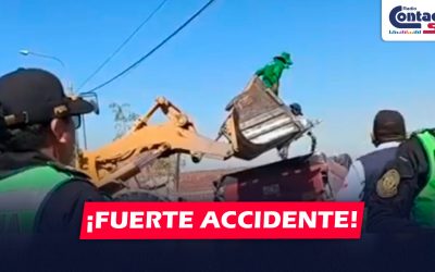 AREQUIPA: BUS DE TRANSPORTE PÚBLICO IMPACTA CONTRA VEHÍCULO EN PAUCARPATA Y DEJA VARIOS HERIDOS
