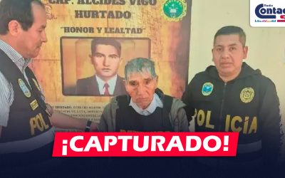 NACIONAL: LOGRAN CAPTURAR AL “CAMARADA CALÍN” QUIEN HABRÍA SIDO UNO DE LOS CABECILLAS DEL GRUPO TERRORISTA SENDERO LUMINOSO