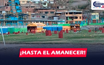 AREQUIPA: VECINOS DENUNCIAN GRAN BULLA Y PERSONAS QUE CONTINUABAN BEBIENDO ALCOHOL TRAS SERENATA POR ANIVERSARIO DE MARIANO MELGAR