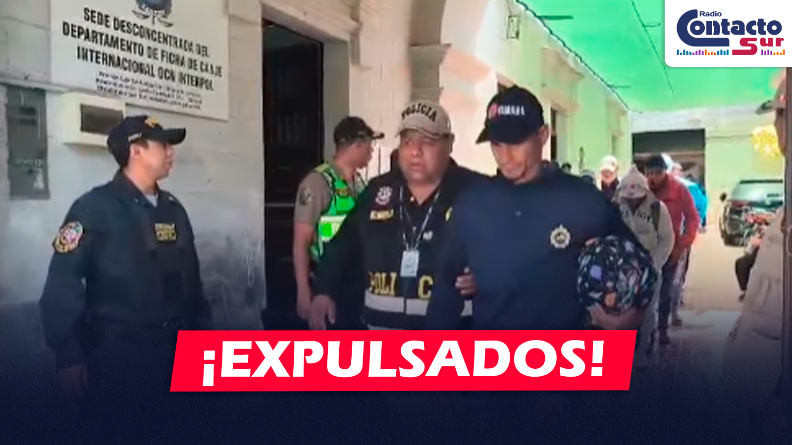 AREQUIPA: EXPULSAN A SEIS EXTRANJEROS DURANTE OPERATIVO MIGRATORIO EN EL TERMINAL TERRESTRE DE HUNTER