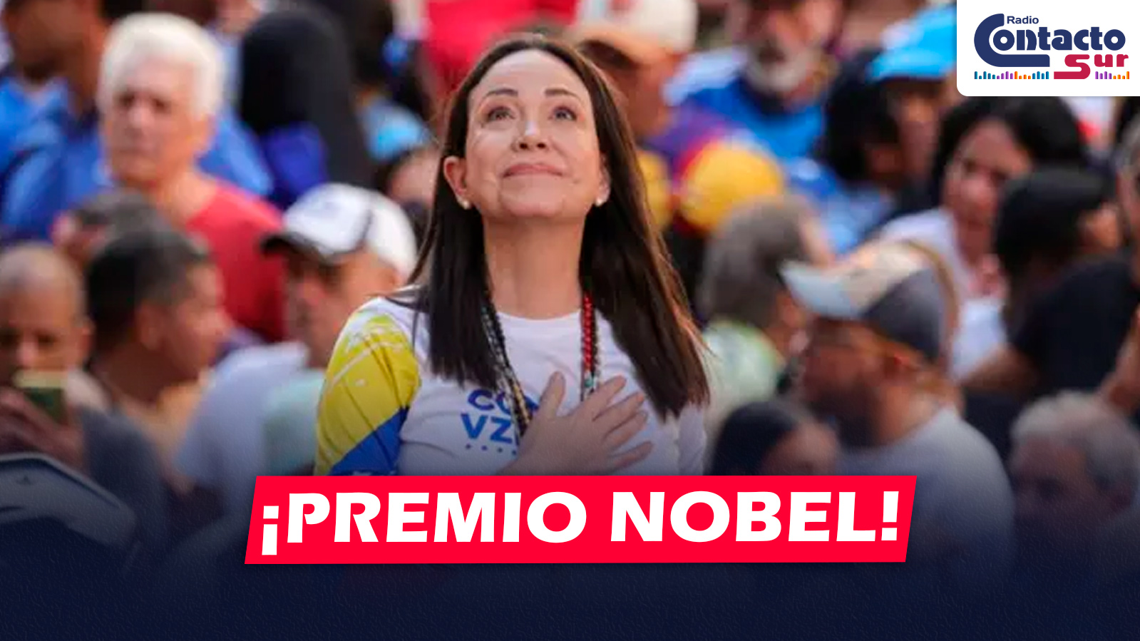 INTERNACIONAL: MARÍA CORINA MACHADO FUE LA GANADORA DEL PREMIO NOBEL DE LA PAZ DE ESTE 2025