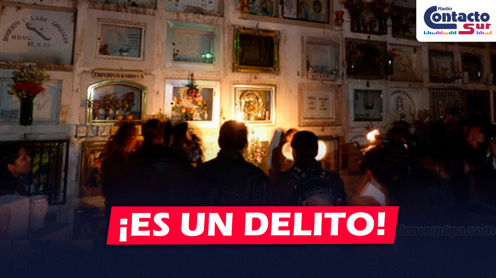 AREQUIPA: MINISTERIO PÚBLICO ADVIERTE QUE SHOWS DE HALLOWEEN EN CEMENTERIOS PUEDEN SER DELITO DE PROFANACIÓN