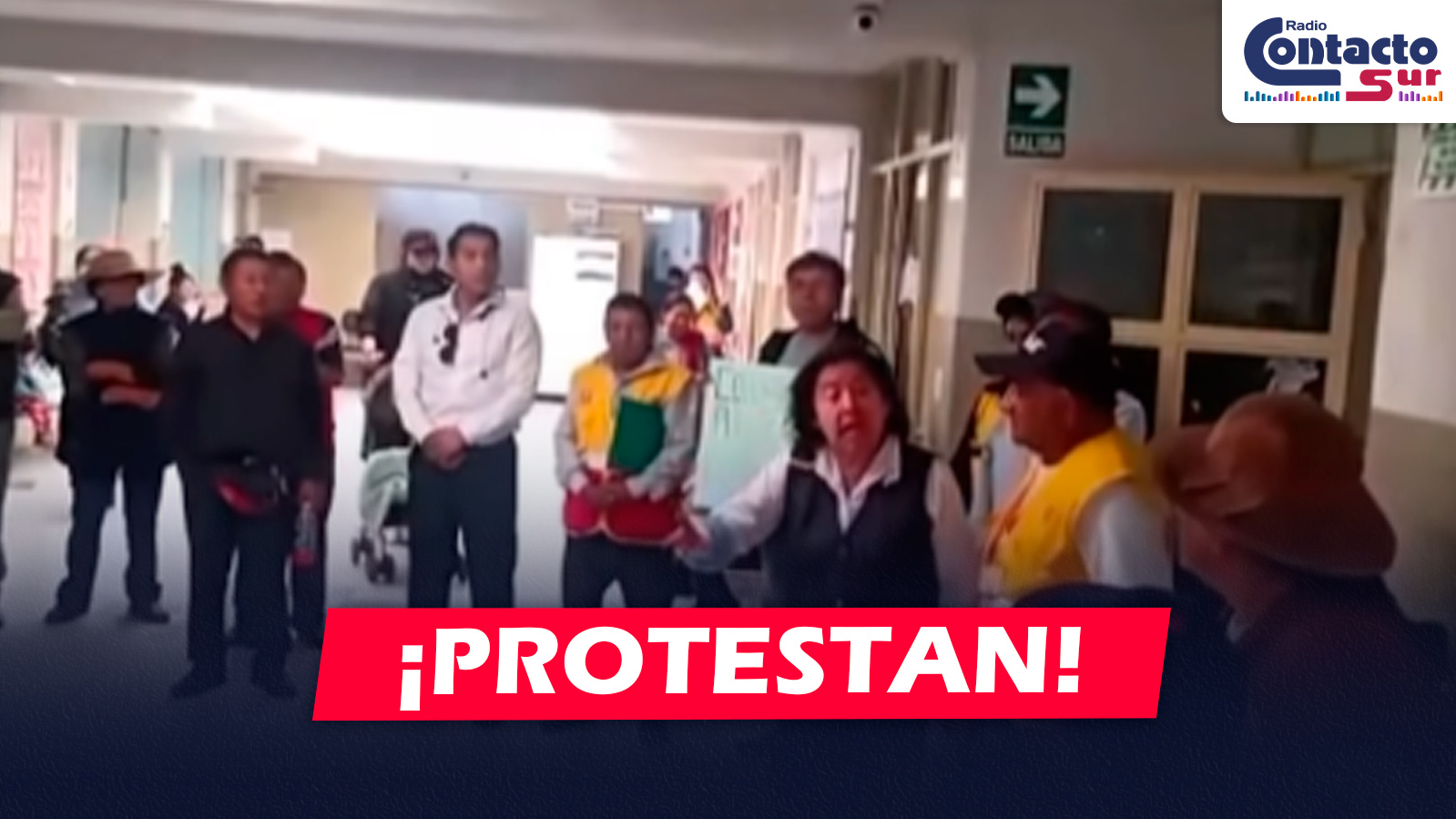 AREQUIPA: VECINOS DE ALTO JESÚS PROTESTAN POR POSIBLE CIERRE DE PUESTO DE SALUD EN PAUCARPATA