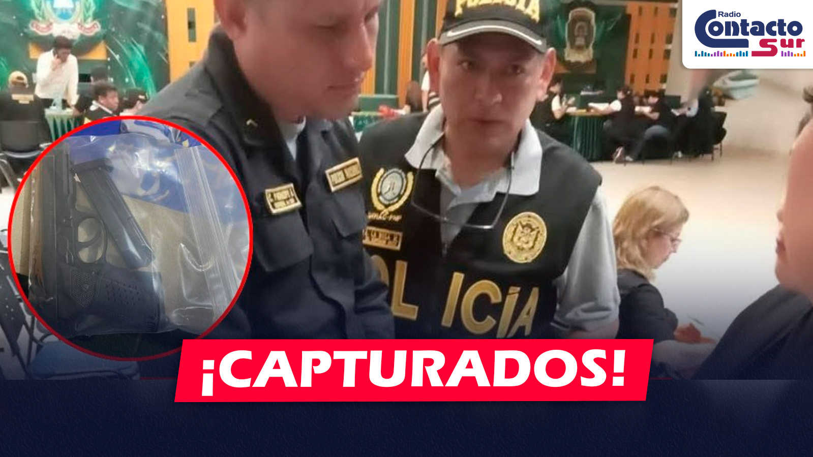 NACIONAL: CAPTURAN A 12 POLICÍAS POR SICARIATO Y EXTORSIÓN EN MEGAOPERATIVO CONTRA “LOS PIRATAS”