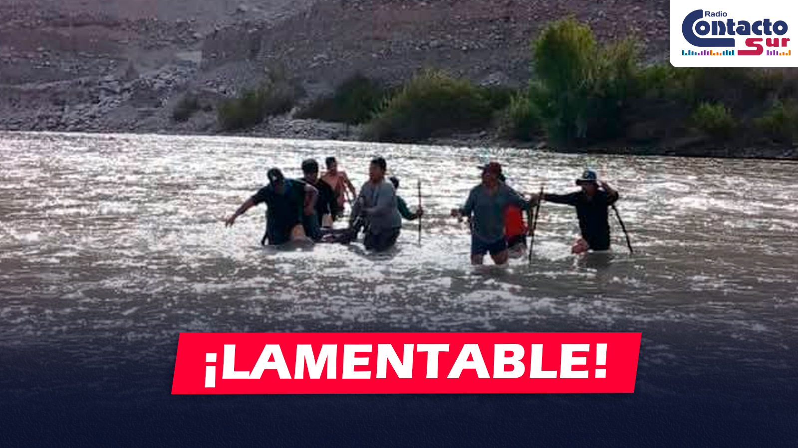 AREQUIPA: PESCADOR MUERE AHOGADO DURANTE VIAJE FAMILIAR EN PICLLAY