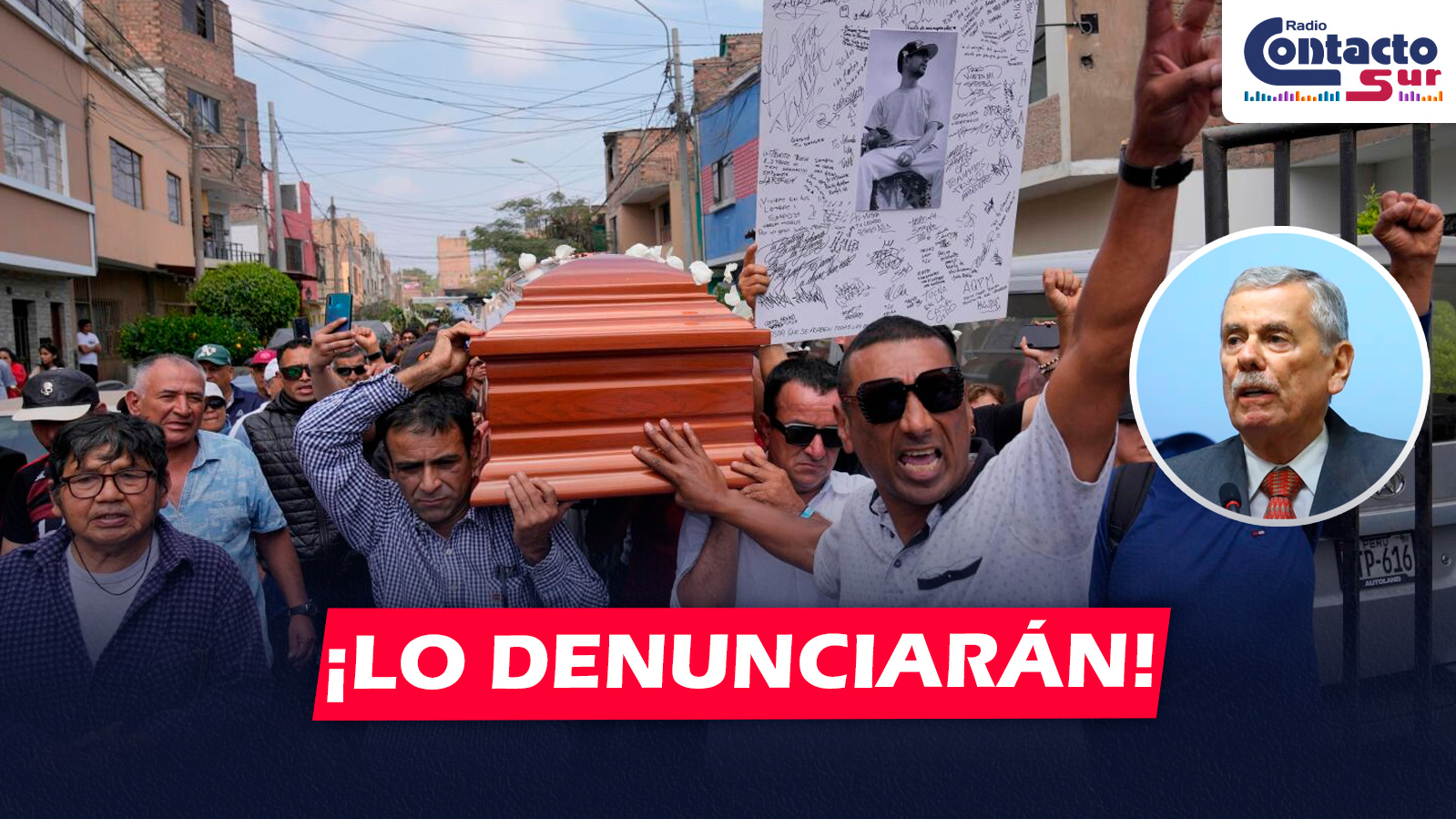 NACIONAL: FAMILIA DE RAPERO ABATIDO DENUNCIARÁ A ROSPIGLIOSI POR DIFAMACIÓN TRAS LLAMARLO “TERRUCO”