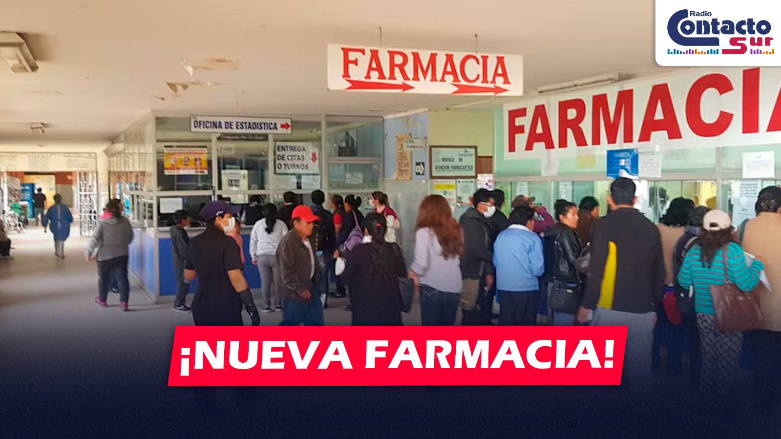 AREQUIPA: INAUGURAN FARMACIA ESPECIALIZADA EN SALUD MENTAL EN HOSPITAL HONORIO DELGADO
