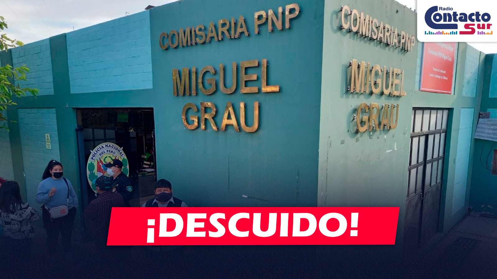 AREQUIPA: DETENIDO POR VIOLENCIA FAMILIAR SUFRE FRACTURAS AL INTENTAR FUGAR DE COMISARÍA EN PAUCARPATA