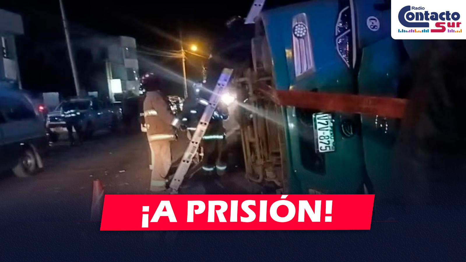 AREQUIPA: CONDUCTOR EBRIO QUE CAUSÓ MUERTE EN YARABAMBA CONDENADO A CINCO AÑOS DE PRISIÓN Y AL PAGO DE REPARACIÓN CIVIL